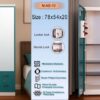 Aarti Steel Wardrobe N-AS-10