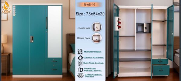 Aarti Steel Wardrobe N-AS-10