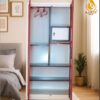 Aarti Steel Wardrobe AS-36 | Premium Dual Door |